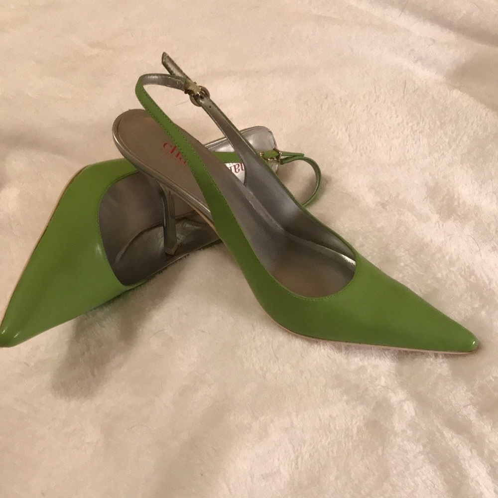 Charles David Lime Heels - Picture 2 of 3